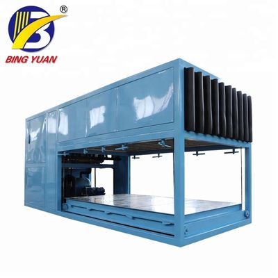 R404A 2.7KW 10000KG Mesin Pembuat Es Balok, Mesin Pembuat Es Balok 10 Ton