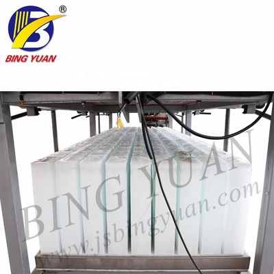 Pembuat Es Balok Komersial - Mesin Pembuat Es Balok Sistem Langsung 5T / Hari untuk Dijual