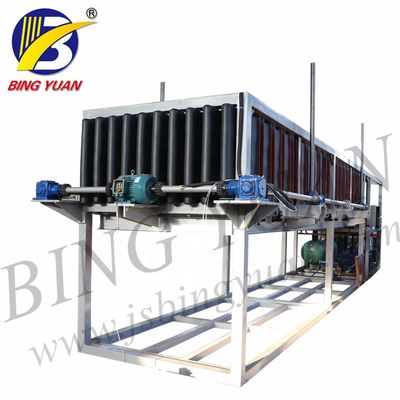 Water Cooling Mesin Pembuat Es Balok 50KG 220V, Mesin Es 3 Ton