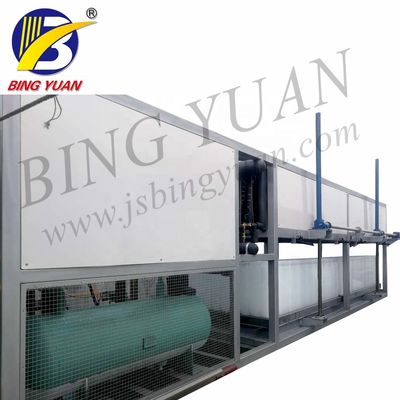 Water Cooling Mesin Pembuat Es Balok 50KG 220V, Mesin Es 3 Ton