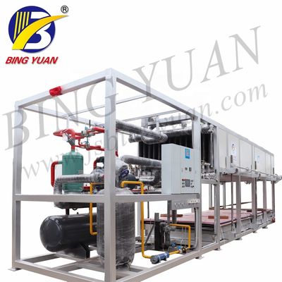 Mesin Pembuat Es Balok R22 150KW 30 Ton 220 Volt