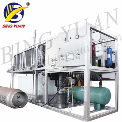 2000kgs 24h Output Industrial Ice Block Membuat Mesin untuk dijual