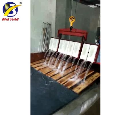 R404A 124.3KW 380V 25KG Mesin Pembuat Es Komersial, Mesin Es Batu Komersial