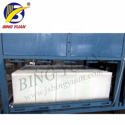 Seafood 20.9KW SS304 5T Mesin Pembuat Es Balok