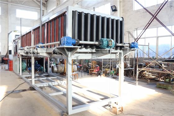 Seafood 20.9KW SS304 5T Mesin Pembuat Es Balok