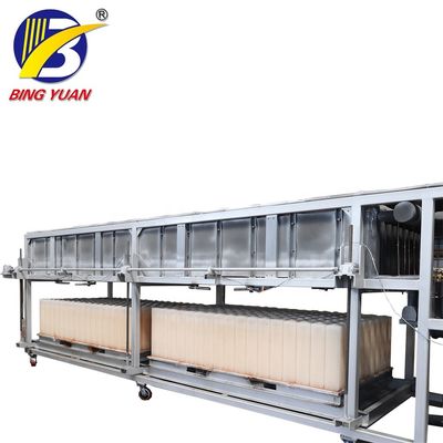 Pembuat Es Balok Komersial - 1T / Hari, Mesin Pembuat Es Balok Industri untuk dijual