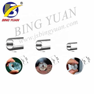 Baja Karbon 1.5T 28mm SS304 Pembuat Es Berpendingin Air