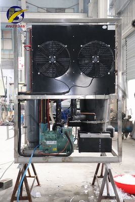 R404A 200V 35mm 1 Ton Mesin Pembuat Es Tube