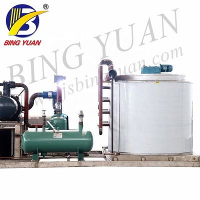 2mm 9 Ton R404A Mesin Pembuat Es Serpihan Salju