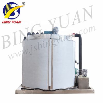 R404A 220V 3000KG Mesin Pembuat Es Flake, Mesin Es Flake Air Laut