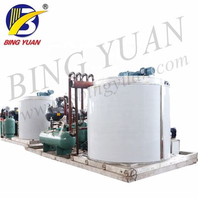 2mm 9 Ton R404A Mesin Pembuat Es Serpihan Salju