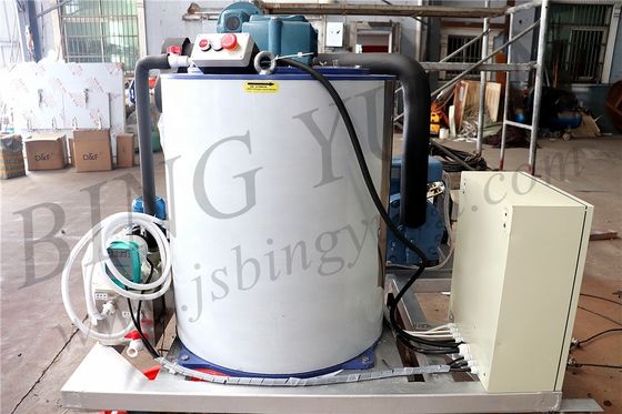 34.31KW 2200KG Stainless Steel 10 Ton Pembuat Es Salju