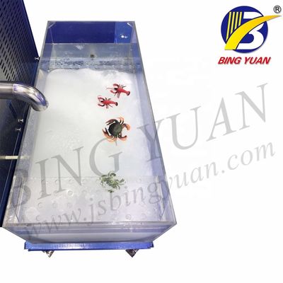 Mesin Pembuat Es Komersial R22A 96KW 15T Pendingin Air