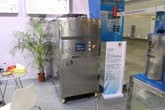 Pendingin Udara 4.3KW R404A Mesin Es Air Laut