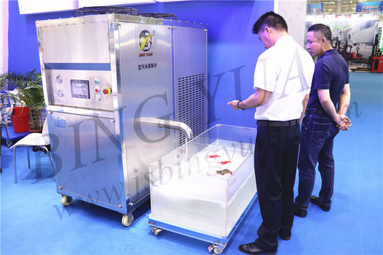 Mesin Es Industri 5 Ton 5.2KW 380 Volt