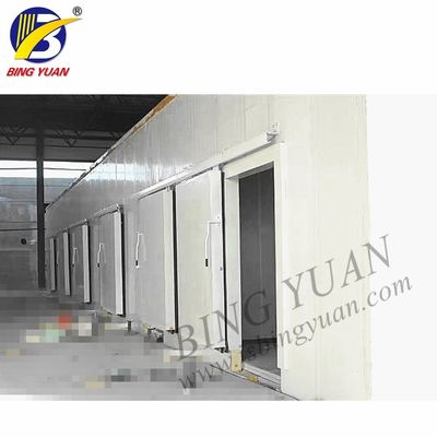220V 75mm Solar Power Kontainer Ruang Dingin, Ruang Dingin Untuk Penyimpanan Ikan