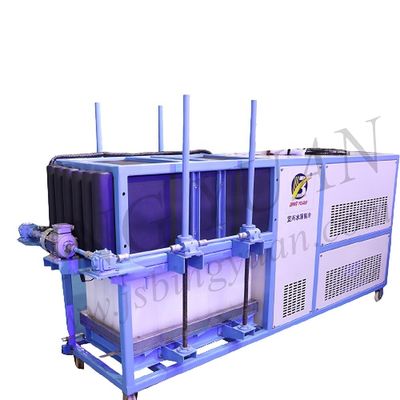 3000kgs 24j Output Industri Mesin Pembuat Es Balok untuk dijual