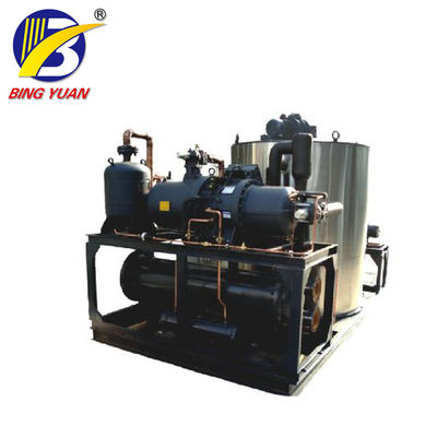 SUS304 380 Volt R22 10T Mesin Pembuat Es Serpihan, Mesin Pembuat Es Serpihan Untuk Ikan