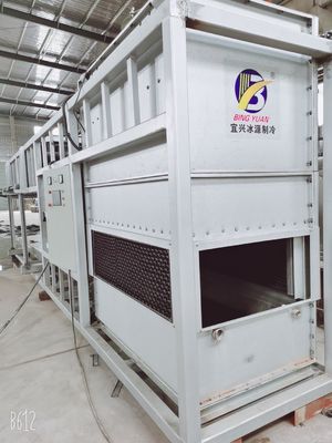 Mesin Pembuat Es Balok Komersial Sistem Langsung Efisiensi Energi 30ton